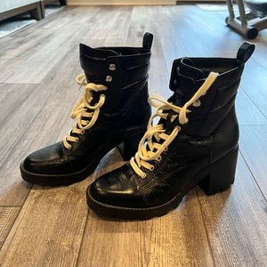 Marc fisher combat boots size 8